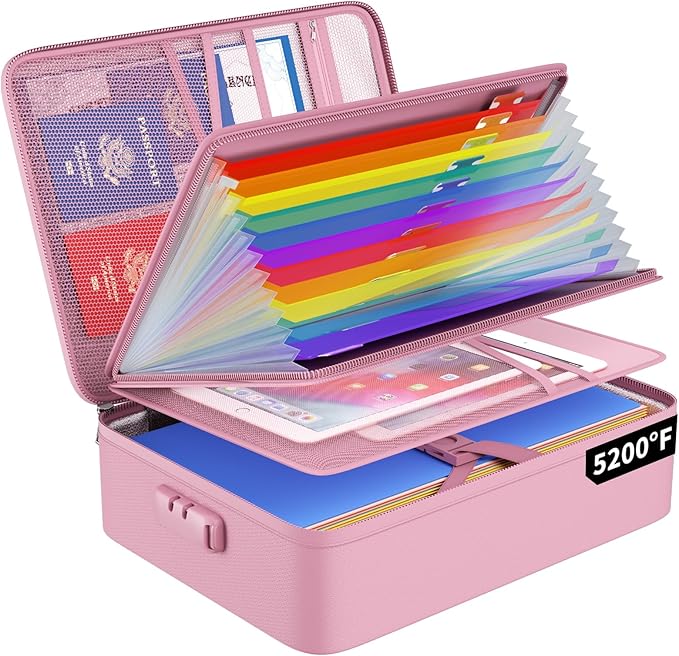 ENGPOW Fireproof File Organizer Bag