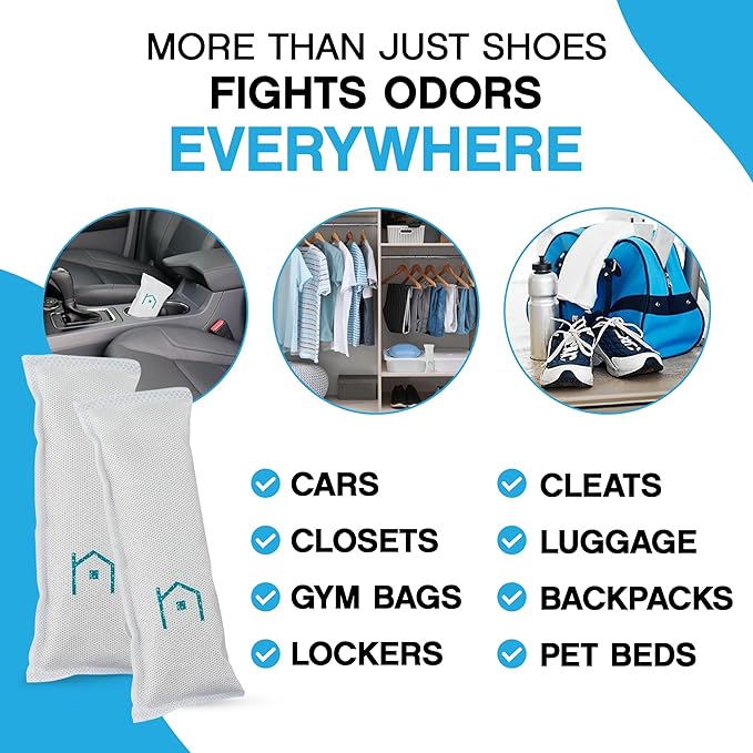 NonScents Shoe Deodorizer 4-Pack