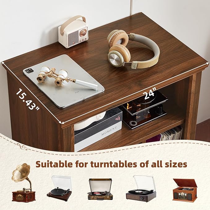 Joaxswe Record Player Stand