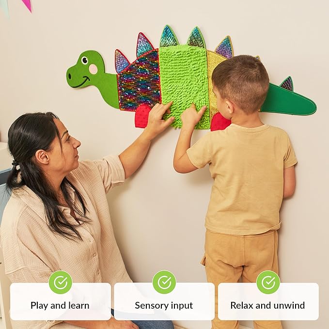 ODOXIA Sensory Wall Panel | Sequin Busy Board