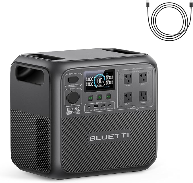 BLUETTI Elite 200 V2 Portable Power Station
