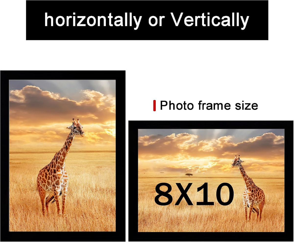 8x10 picture frame set of 3, 8x10 photo shown in use