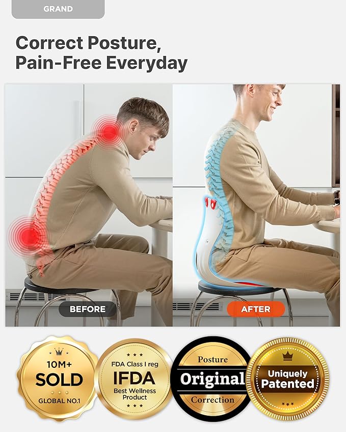 curble Grand – Ergonomic Back and Lumbar Support