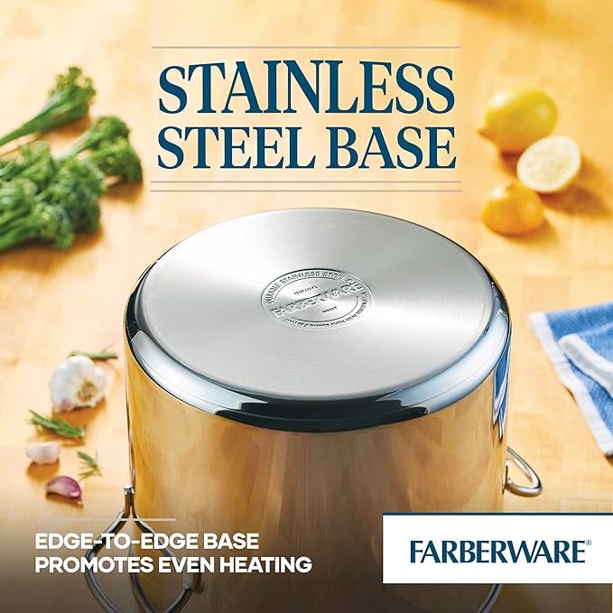 Farberware 50008 Classic Stainless Steel Stock Pot/Stockpot