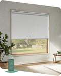 Yoolax Motorized Blinds App Control, Cordless Automatic Shades Roller Window
