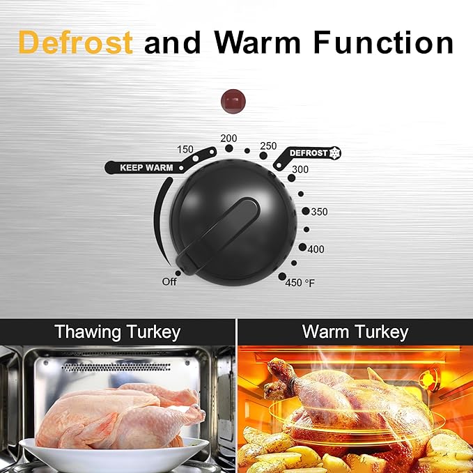 Sunvivi Roaster Oven, Electric Roaster Oven