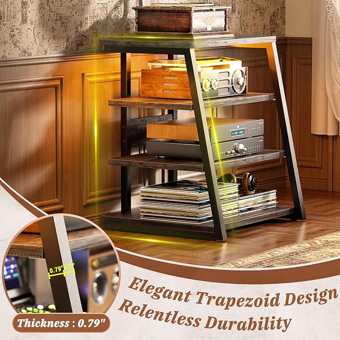Armocity 4-Tier AV Media Stand