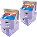 PRANDOM File Organizer Box (Set of 4)
