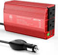 BESTEK Power Inverter DC 12-17V to AC 110V - 300W Car Plug Adapter Outlet