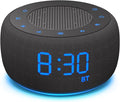 BUFFBEE Alarm Clock with Bluetooth Speaker & FM Radio
