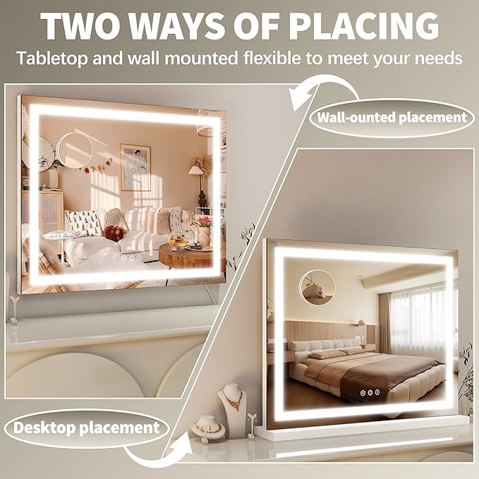 FENNIO 23" x 18" Vanity Mirror