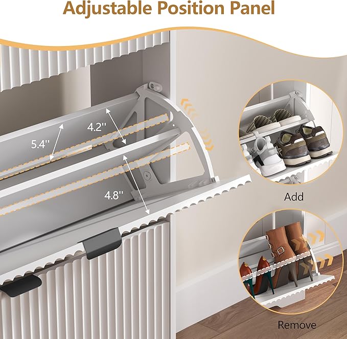 Shoe Cabinet Storage for Entryway
