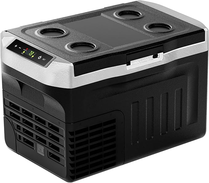 EUHOMY 12 Volt Refrigerator, 22QT 12V Cooler, Compressor Electric Cooler -4℉~68℉