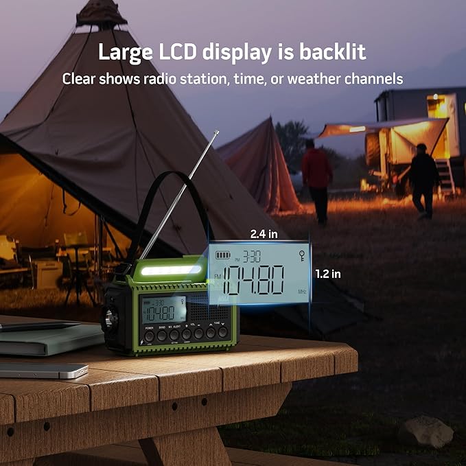 Emergency Radio, 5000 NOAA Weather Radio