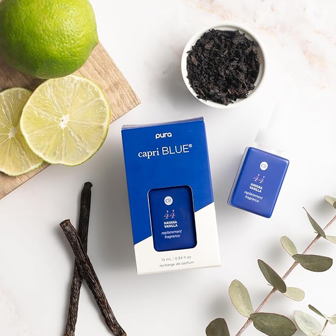 Capri Blue Pura Smart Home Plug-in Diffuser Refills – Includes 2 Capri Blue (Pack of 2)