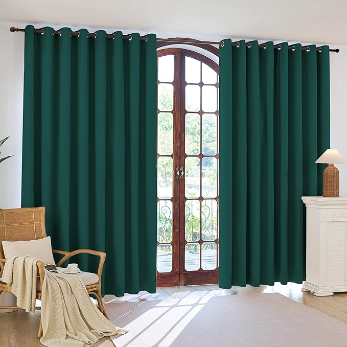 100% Blackout Curtains 95 Inch Length