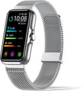 Fitness Tracker with 24/7 Continuous Heart Rate, Blood Oxy-gen Monitor, Smart Watch with Sleep Monitor, IP68 Waterproof Activity Tracker Step Counter for Women Men