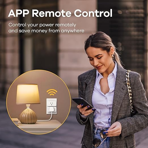 Linkind Matter Smart Plug, Smart Home Smart Outlet Timer, Work