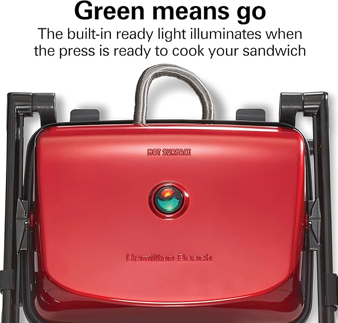Hamilton Beach Panini Press Sandwich Maker & Electric Indoor Grill