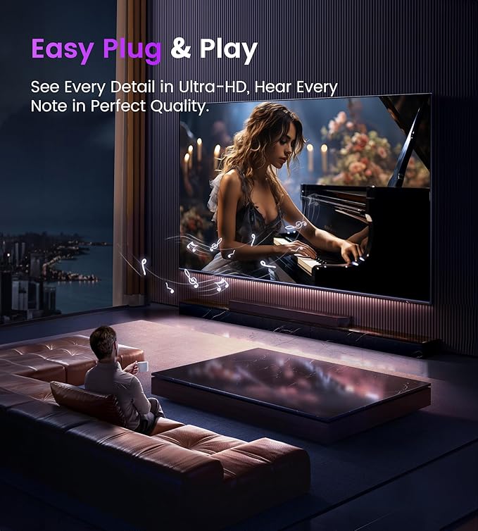 avedio links HDMI ARC/eARC Audio Extractor Converter 8K@60Hz 4K@120Hz, HDMI to