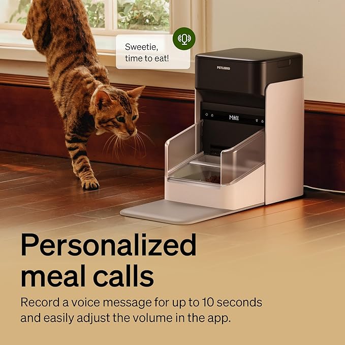 PETLIBRO RFID Automatic Cat Feeder, Collar Sensor-Activated Personalized Meals