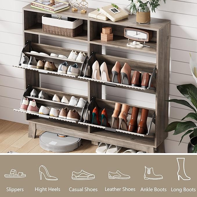 Shoe Cabinet Storage for Entryway