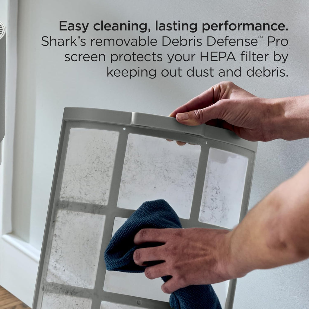 Shark BreatheClear Max Smart Air Purifier, HP362, Dove
