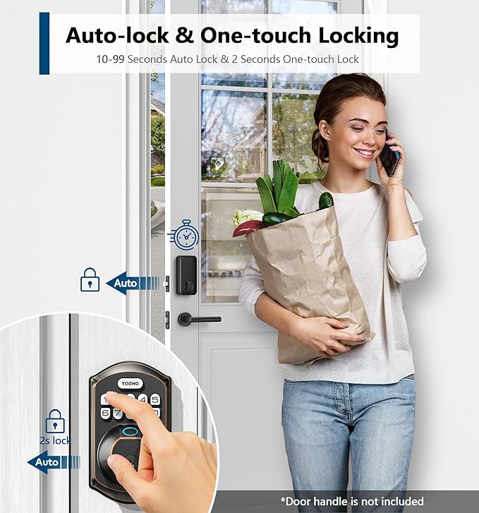 TEEHO TE002 Fingerprint Door Lock