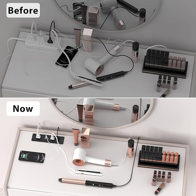 Furniture Drawer Outlet, Recessed Power Strip