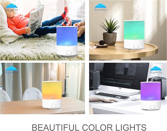 BlueHills Premium 4000 ml XL Essential Oil Diffuser 4L 4 Liter 70 Hour Run