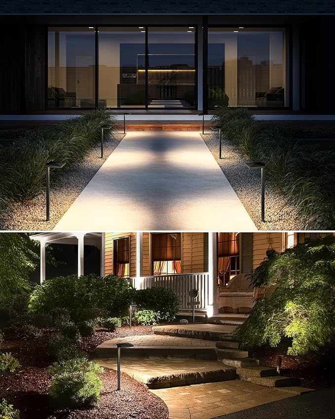 SUNVIE Low Voltage Landscape Lighting (8 Pack)