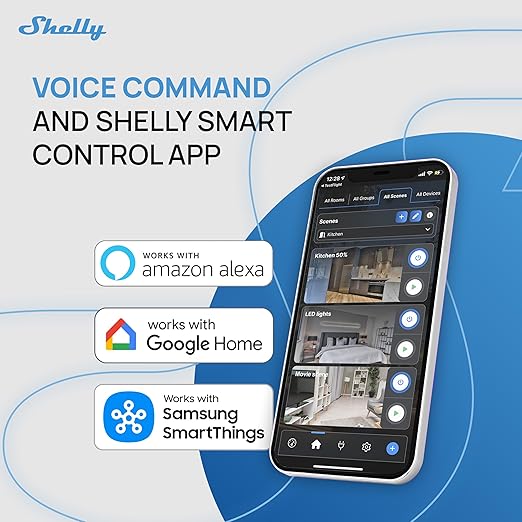 Shelly Pro RGBWW PM | Wi-Fi & LAN Smart Remote Control