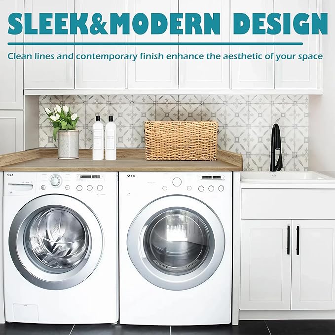 Royxen Laundry Countertop Solid Wood, Countertop