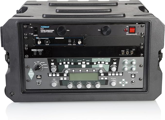 Gator Cases Pro Series 6U Rolling Rack Case