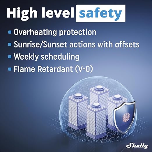 Shelly Pro 1 | Wi-Fi & LAN, 1-Channel Smart Relay Switch | Home Automation |