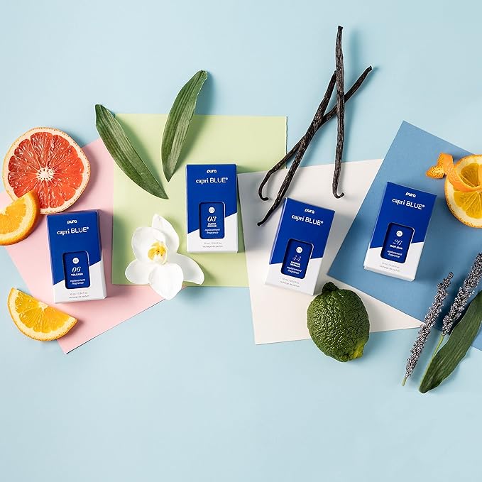 Capri Blue Pura Smart Home Plug-in Diffuser Refills – Includes 2 Capri Blue (Pack of 2)