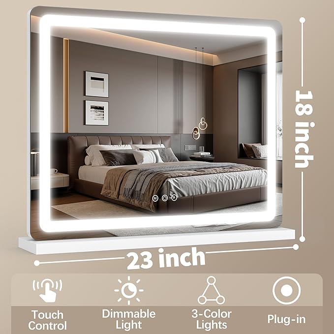 FENNIO 23" x 18" Vanity Mirror