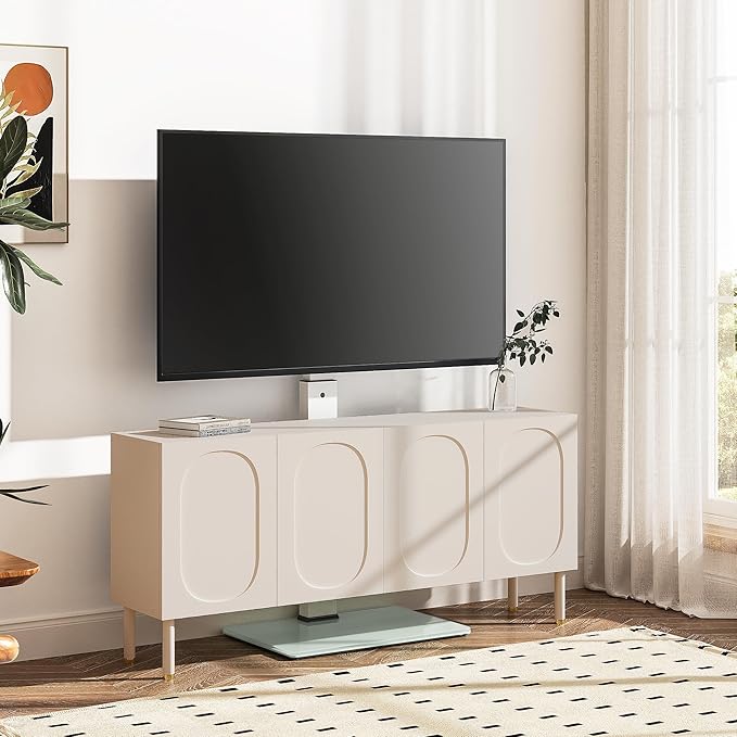 FITUEYES Floor TV Stand for 32-75 inch TV