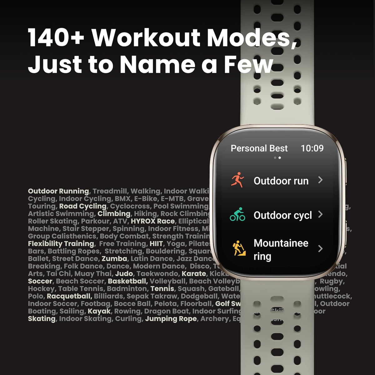 amazfit bip 6 smart watch, 1.97" amoled display on a desk or shelf