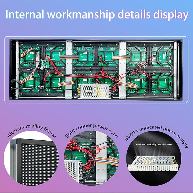 P3 Custom Programmable Led Sign Scrolling Outdoor Digital