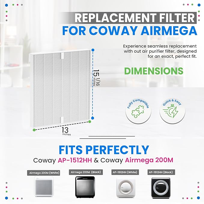 Bagean AP-1512HH Filter Compatible