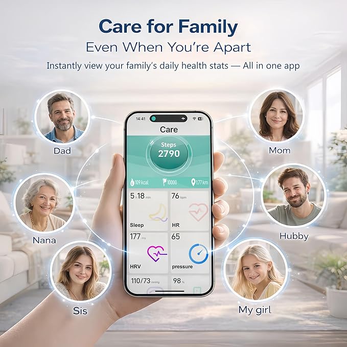 Smart Ring Health & Fitness Tracker
