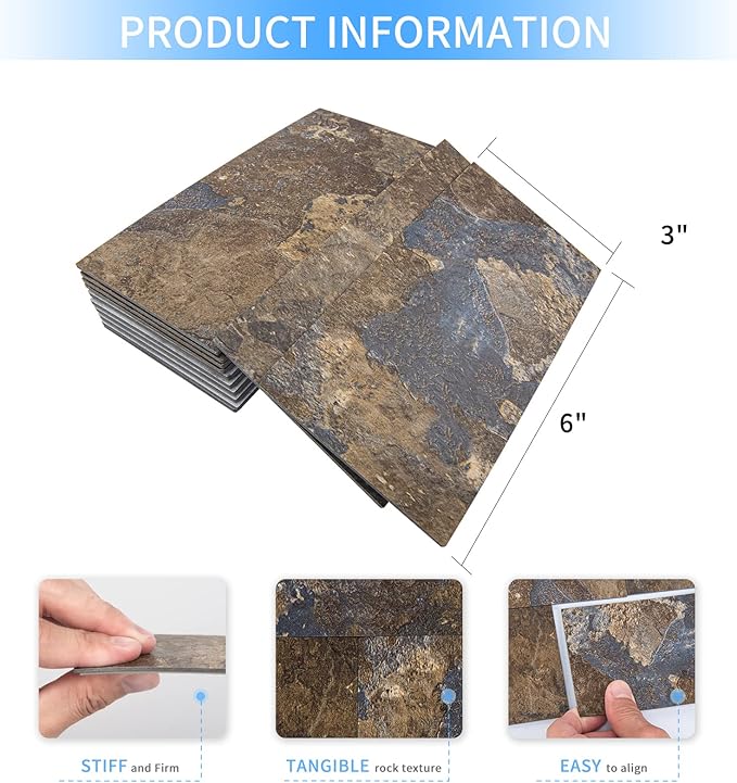 Art3d 102-Piece Peel and Stick Tile Backsplash