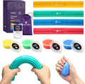 Special Supplies Physical Hand Therapy Putty & Flex Therapy Bar Resistive Hand (8 Piece)