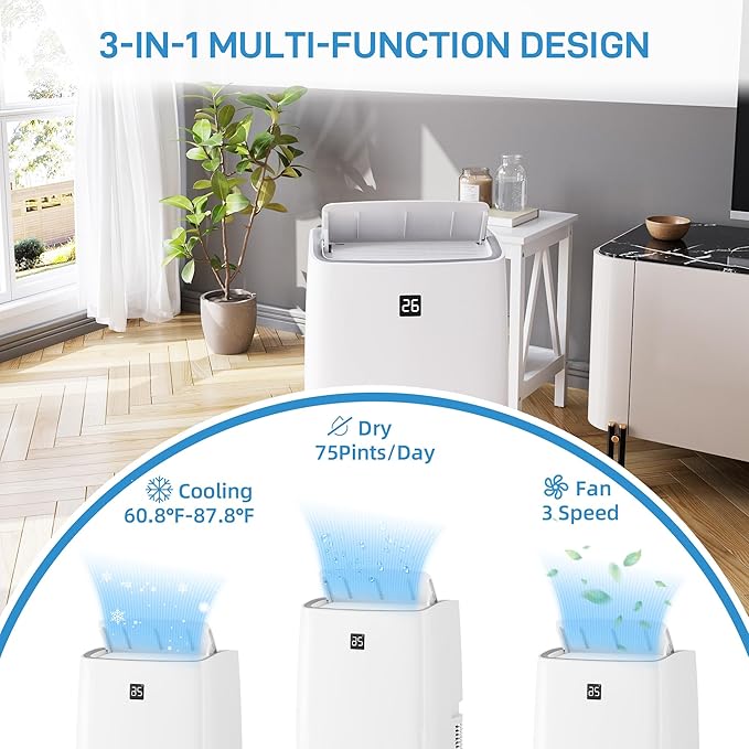 Portable Air Conditioners 14, 000 BTU, Portable AC Unit