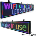 programmable led sign custom scrolling digital signage display screen outdoor