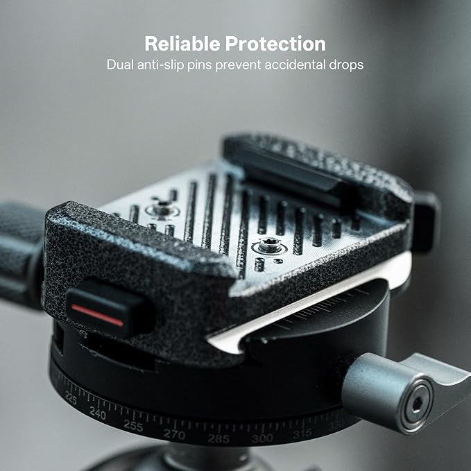 PGYTECH Quick Release Plate & Clamp V2 Kit, Arca Swiss Plate Camera Mount