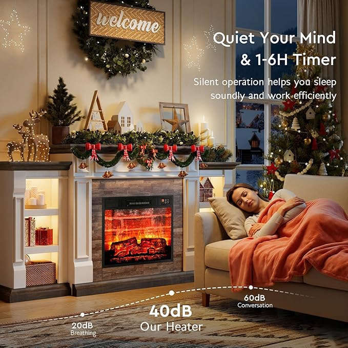 LGHM 72" Electric Fireplace