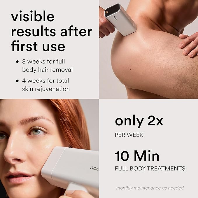 Nood™ NEW Flasher Pro — IPL Laser Hair Removal Device & Anti-Aging Red Light