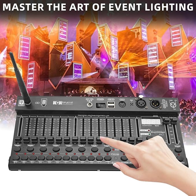 Ygybeyond Wireless DMX 384Controller, 384-channel, Controller, Dmx-384